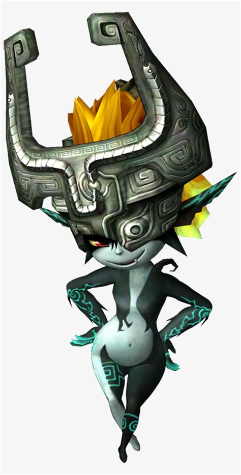 Midna imp - Midna was wearing only a pair of slim underwear that did little to cover up her feminine sex and even less with her rear. Link cupped Midna's right breast and earned a quiet moan, and the Twilight Princess reached down to stroke the outline of the Hylian's cock through his underwear, rubbing its length and cupping turgid balls— "Midna…"